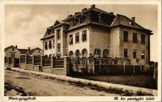 1942 Hévíz-gyógyfürdő, M. kir. pénzügyőri üdülő, Gólyavár nyaraló