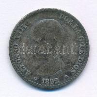 Spanyolország 1892. 50c Ag T:3 patina
Spain 1892. 50 Centimos Ag C:F patina
Krause KM#690