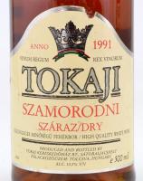 1991 Tokaji szamorodni száraz/dry, Tokaj Kereskedőház Rt., 0,5l