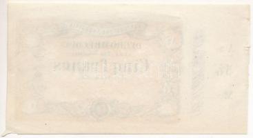 Franciaország 1870. 5F szükségpénz T:I- 
France 1870. 5 Franc necessity note C:AU