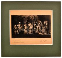 cca 1923 A Berlinben működött orosz avantgard színház, a "Der blaue Vogel" (The Blue Bird)...