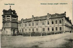 1925 Tata-Tóváros, Tatatóváros; Tóvárosi községi polgári leányiskola, Harangláb