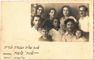 1935 Tel-Aviv, Jewish family. Judaica. photo (EK)