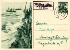 1938 NSDAP German Nazi Party propaganda postcard; 6+4 Ga. s: Axster-Heudtlass (EK)