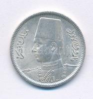 Egyiptom 1942. 2Q Ag T:1-
Egypt 1942. 2 Qirsh Ag C:AU
Krause KM#365