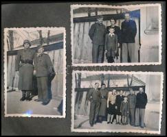 1940 Erdélyben (Nagyvárad, Szatmárnémeti, Zilah-Alszeg) készített fotók, magyar katonák bevonulása k...