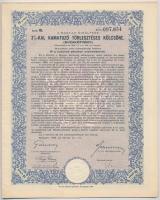 Budapest 1906. "Pesti Hazai Első Takarékpénztár-Egyesület" 100K-ról szóló nyereménykötvény...