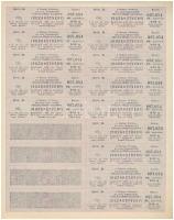 Budapest 1906. "Pesti Hazai Első Takarékpénztár-Egyesület" 100K-ról szóló nyereménykötvény...