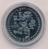 Hollandia 1996. 2 1/2Ecu Cu-Ni "Johannes Vermeer" tanúsítvánnyal, karton csomagolásban T:1...