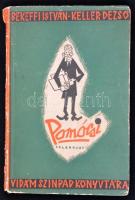 Békeffi István - Kellér Dezső: Pomócsi kalandjai. Bp., é.n. Vidám színpad. Kiadói, kissé sérült papírkötésben.