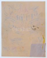 Arad 1848-1849. 10G "V1002" sorozatszámú és "2295" sorszámú, szárazpecséttel, el...