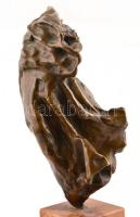 Jelzés nélkül: Balatoni szél. A Veszprémi Nehézipari Egyetem 25 éves évfordulójára készült szobor. B...