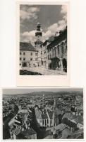 Sopron. Foto Diebold - 2 db régi képeslap / 2 pre-1945 postcards