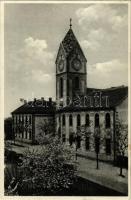 1932 Vecsés, Telepi római katolikus templom és polgári leányiskola. Kogutowicz féle könyvkereskedés kiadása