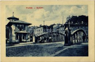 Fiume, Rijeka; Susak (Sussak) / bridge, dentist