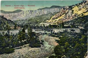 1912 Crikvenica, Cirkvenica; Vinodol-völgy, híd / Vinodoltal / valley, bridge (EK)