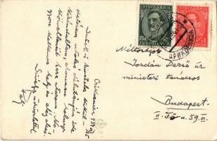 1934 Crikvenica, Cirkvenica; strand, fürdőzők, napozók / beach, bathing people, sunbathing. photo (E...