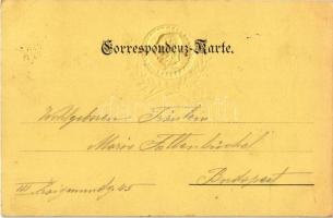 1848-1898 Wien, Vienna, Bécs; Franz Joseph's 50th anniversary of reign. Golden Emb