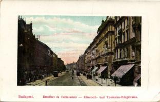 Budapest, 3 db 1910 előtti képeslap