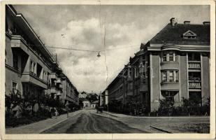 Ungvár, Uzshorod, Uzhhorod, Uzhorod; utca. J. Seidenfeld kiadása / street view (fa)