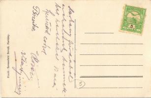 Harkány, Étkező tér, vendéglő és étterem kerthelyisége. Sonnenfeld Bernát kiadása