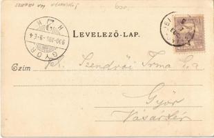 1900 Barlangliget, Höhlenhain, Tatranská Kotlina (Tátra, Magas Tátra, Vysoké Tatry); Bélai-cseppkőba...