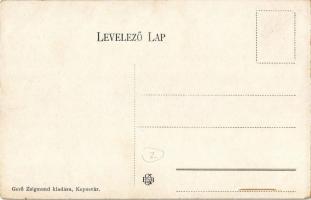 Kaposvár, Katolikus templom tér és zárda. Gerő Zsigmond kiadása