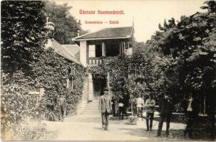 Szentendre, Szanatórium üdülő, kert. Lichtenstein Miksa 374. (fl)