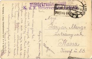 1916 Lipník nad Becvou, Leipnik; Deutsche Oberrealschule / German school + "Militärkrankenpfleg...