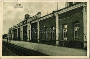 Valga, Walk; Raudteejaam / Railway station / Bahnhof (hole)