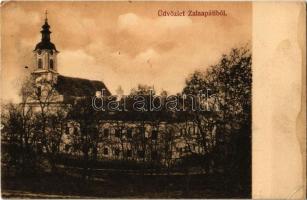 1911 Zalaapáti, Bencés templom és rendház (fl)