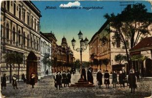 1919 Miskolc, Városháza tér, Megyeháza, Kellner Ignác üzlete (EB)