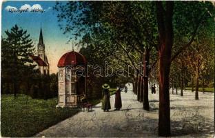 1917 Szeged, Újszegedi sétány, templom (EK)