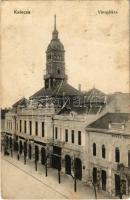 1912 Kalocsa, Városháza, szálloda. Moravcsik és Szeidler kiadása (fl)