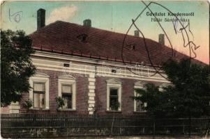 1916 Kenderes, Pádár Sándor háza (kopott sarok / worn corner)