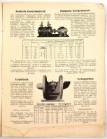 cca 1940 Lakos és Székely gépgyár. Bp. VI. (XIII.) Béke tér képes árjegyzék-  24p. Kissé szakadozott