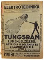 1934 Az Elektrotechnika c. szakkiadvány 27. évf 15-16. száma