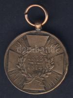 Német Birodalom/Poroszország 1870/71. Háborús emlékérem zsákmányolt ágyúbronzból készítve (peremfeliraton áll!) T:2/3 ph.