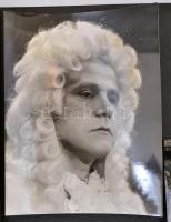 1973 Csinom Palkó c. magyar film fotói, 20 db fotó albumba ragasztva, a fotók egy részénél a ragaszt...