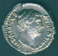 Római Császárság HADRIANUS 117-138. Dénár Ag T:1