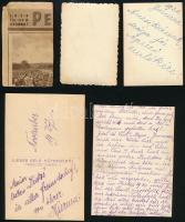 cca 1930-1940 Tövisházy-Ferjentsik Ottokár (1875-1951) vezérezredest ábrázoló portréfotó, és őt vala...