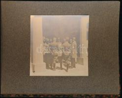 cca 1930-1940 Tövisházy-Ferjentsik Ottokár (1875-1951) vezérezredest ábrázoló portréfotó, és őt vala...