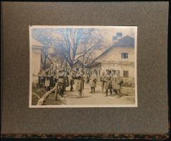 cca 1930-1940 Tövisházy-Ferjentsik Ottokár (1875-1951) vezérezredest ábrázoló portréfotó, és őt vala...