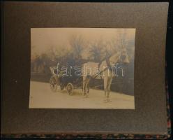 cca 1930-1940 Tövisházy-Ferjentsik Ottokár (1875-1951) vezérezredest ábrázoló portréfotó, és őt vala...