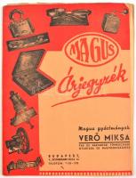 1939 MAGUS vas és háztartási tömegcikkek nagykereskedése képes árjegyzék. 32p.