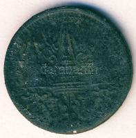 Thaiföld 1865. 1/2 Fuang, vastag variáns T:3/4+