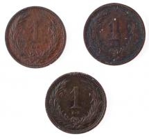 1896KB-1902KB 1f Br (3x) T:2-
Adamo K1