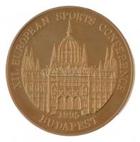 Bognár György (1944-) 1995. "XII. Európai Sport Konferencia - Budapest / Bécs" aranyozott ...