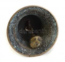 Bronz csengő, m: 6 cm