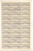 Budapest 1898. "Rheostat Részvénytársaság" részvény 200K-ról, magyar-német kétnyelvű, szár...